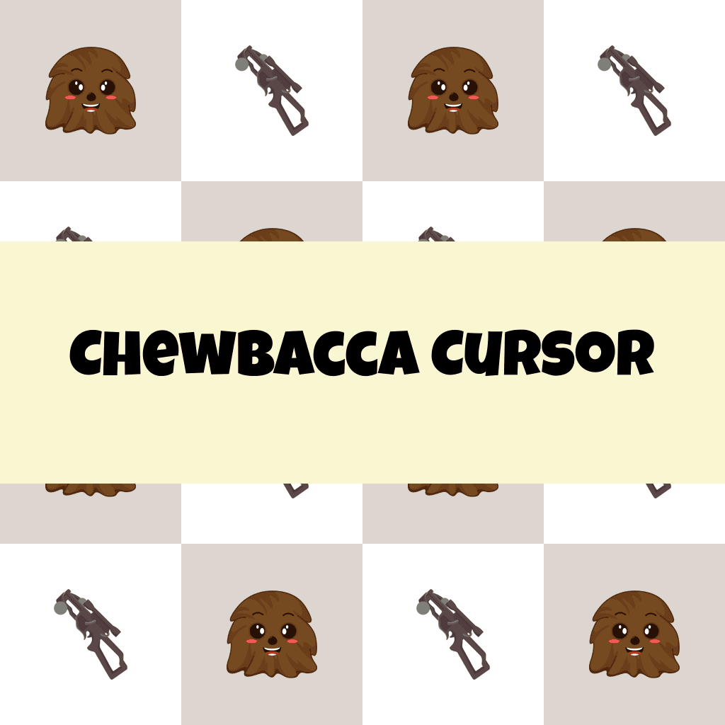 Preview Chewbacca cursor custom cursor pack